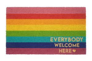 Kokos Fußmatte Gift Company Regenbogen